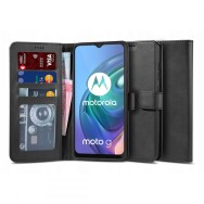 Калъф TECH-PROTECT WALLET ”2” за MOTOROLA MOTO G10/G30, Черен