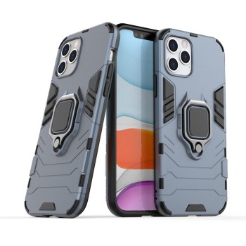 Калъф Ring Armor Case Kickstand за iPhone 12 Pro / iPhone 12 blue
