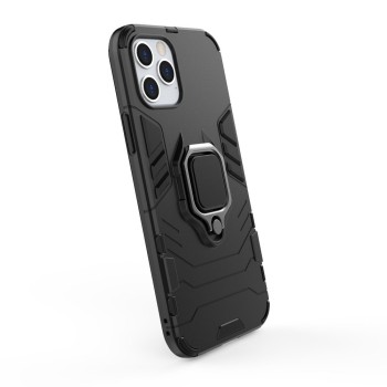Калъф Ring Armor Case Kickstand за iPhone 12 Pro / iPhone 12 black