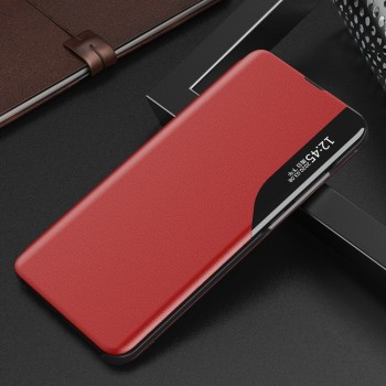 Калъф Eco Leather View Book за Xiaomi Redmi Note 9 Pro / Redmi Note 9S red