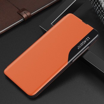 Калъф Eco Leather View Book за Xiaomi Redmi Note 9 Pro / Redmi Note 9S orange