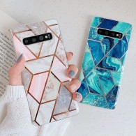 Калъф TECH-PROTECT MARBLE за SAMSUNG GALAXY A12 2020/ 2021, Розов