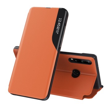 Калъф Eco Leather View Book за Huawei P40 Lite E orange