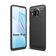 Калъф Tech-Protect TPUcarbon за Xiaomi Redmi Note 9T 5G, Черен