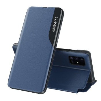 Калъф Eco Leather View Book за Samsung Galaxy A71 blue