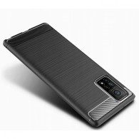 Калъф TECH-PROTECT TPUCARBON за XIAOMI MI 10T/MI 10T PRO, Черен