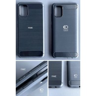 Калъф TECH-PROTECT TPUCARBON за SAMSUNG GALAXY M51, Черен