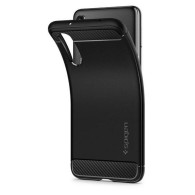 Spigen Rugged Armor удароустойчив силиконов (TPU) калъф за Huawei P20 Pro, Black