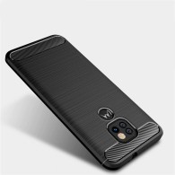 Калъф TECH-PROTECT TPUCARBON за MOTOROLA MOTO G9 PLAY/E7 PLUS, Черен