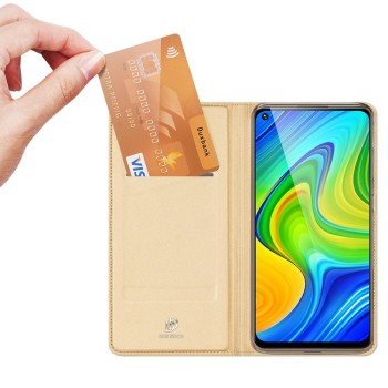 Калъф DUX DUCIS Skin Pro Bookcase type case for Xiaomi Redmi 10X 4G / Xiaomi Redmi Note 9 golden