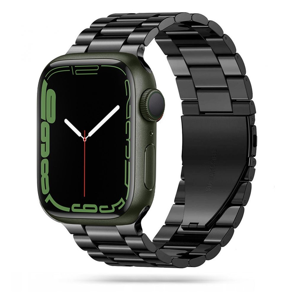 Каишка TECH-PROTECT STAINLESS за APPLE WATCH 4/5/6/7/SE (42/44/45 MM), Черен