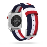 Каишка TECH-PROTECT WELLING за APPLE WATCH 4/5/6/7/SE (42/44/45 MM) Navy/Red