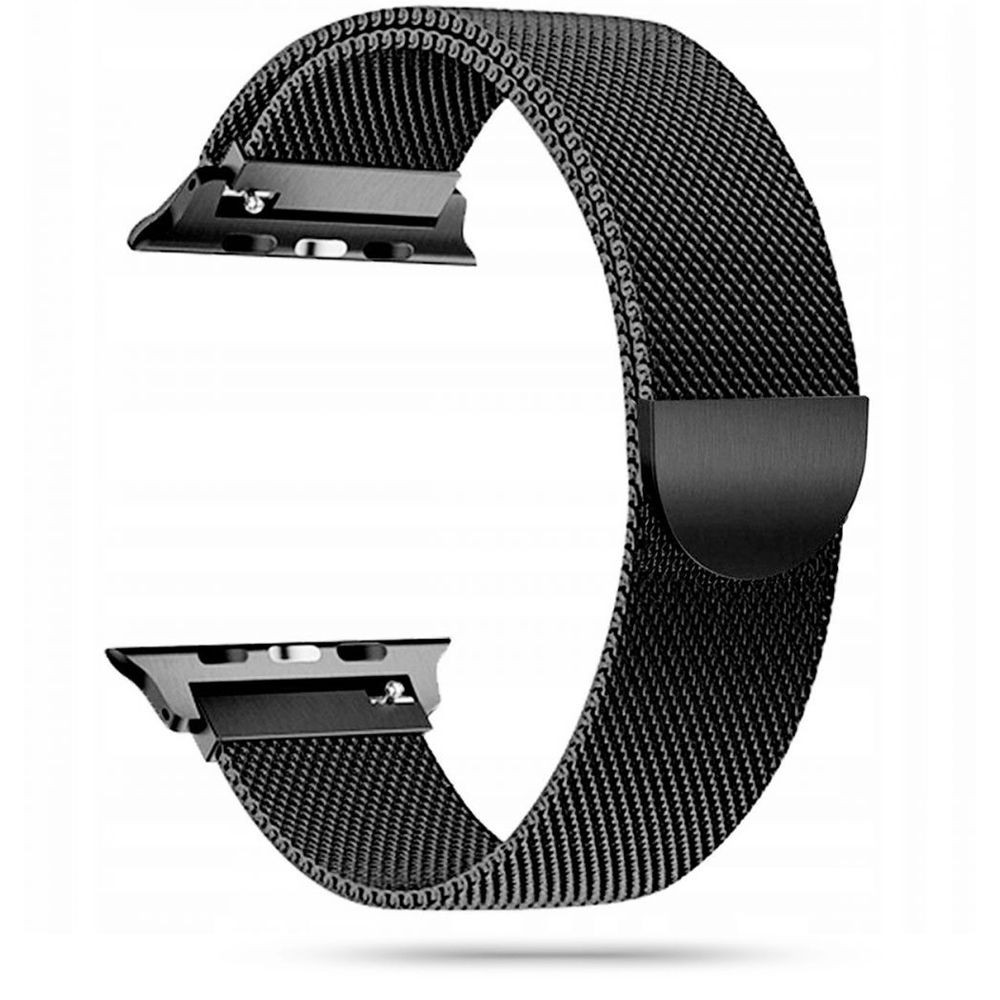 Каишка TECH-PROTECT MILANESEBAND за APPLE WATCH 4/5/6/7/SE (42/44/45 MM), Черен