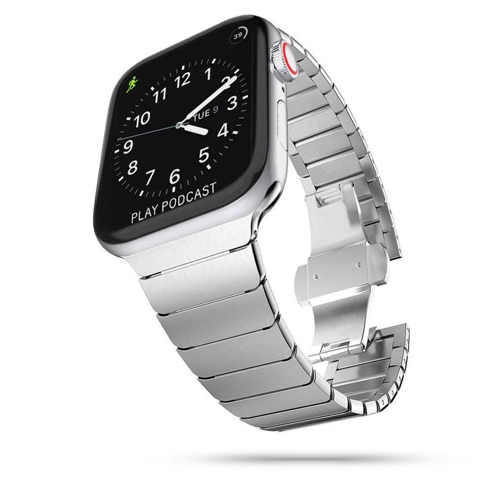 Каишка TECH-PROTECT LINKBAND за APPLE WATCH 4/5/6/7/SE (42/44/45 MM), Silver