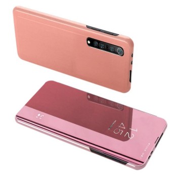 Калъф Clear View за Xiaomi Mi Note 10 Lite pink