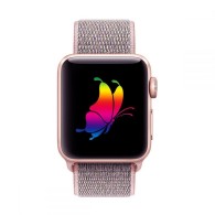 Каишка TECH-PROTECT NYLON за APPLE WATCH 4/5/6/7/SE (38/40/41 MM), Pink sand