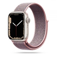Каишка TECH-PROTECT NYLON за APPLE WATCH 4/5/6/7/SE (38/40/41 MM), Pink sand