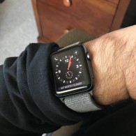 Каишка TECH-PROTECT NYLON за APPLE WATCH 4/5/6/7/SE (42/44/45 MM), Dark olive