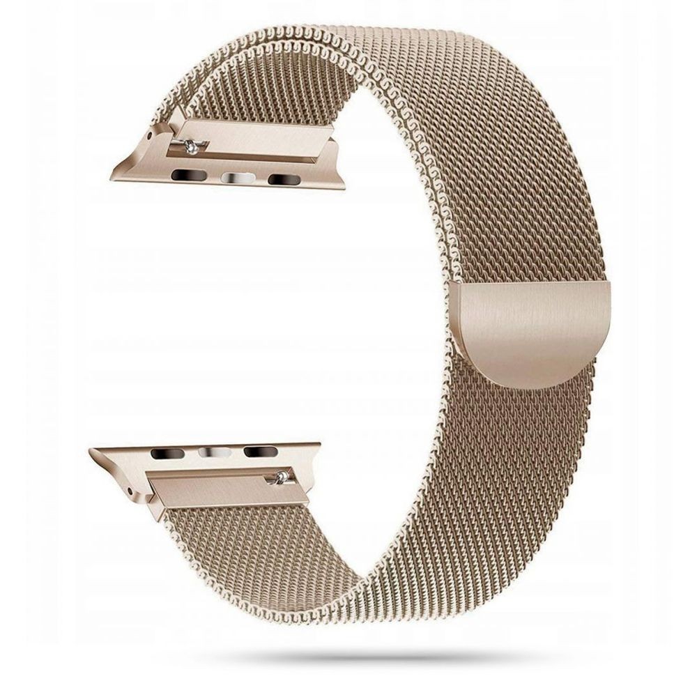Каишка TECH-PROTECT MILANESEBAND за APPLE WATCH 4/5/6/7/SE (38/40/41 MM), Gold