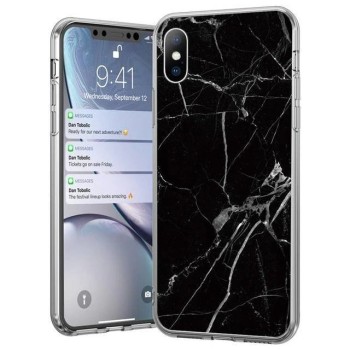Калъф Wozinsky Marble TPU за Xiaomi Mi 10 Lite black