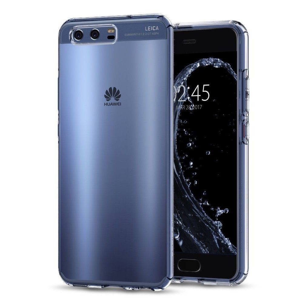 Spigen Liquid Crystal тънък силиконов (TPU) калъф за Huawei P10, Crystal Clear