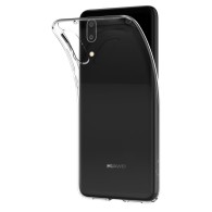 Spigen Liquid Crystal тънък силиконов (TPU) калъф за Huawei P20, Crystal Clear