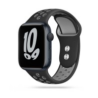 Каишка TECH-PROTECT SOFTBAND за APPLE WATCH 4/5/6/7/SE (42/44/45 MM), Черен/Сив