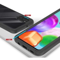Калъф TECH-PROTECT DEFENSE360 за SAMSUNG GALAXY A41, Черен