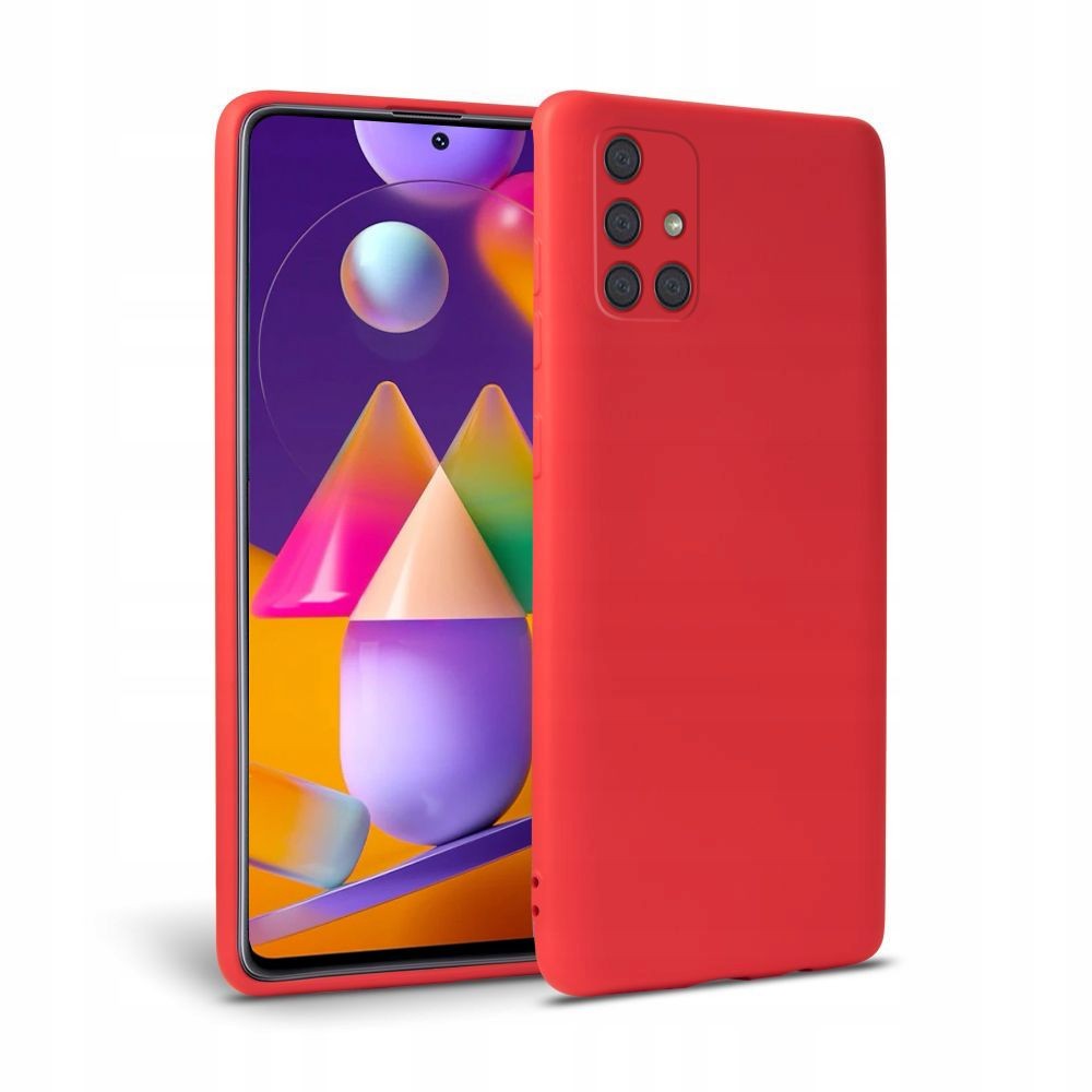 Калъф TECH-PROTECT ICON за SAMSUNG GALAXY M31S, Червен