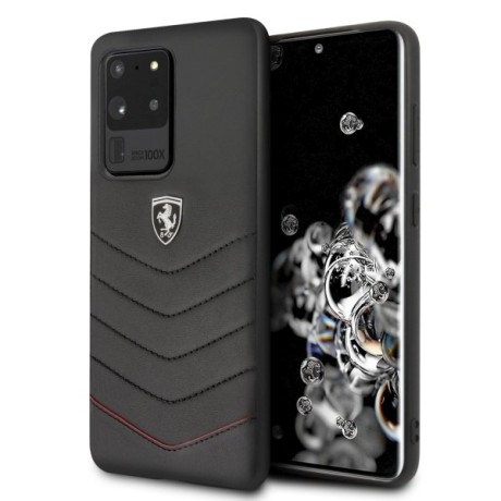 Калъф Ferrari Hardcase FEHQUHCS69BK Samsung  S20 Ultrа Heritage