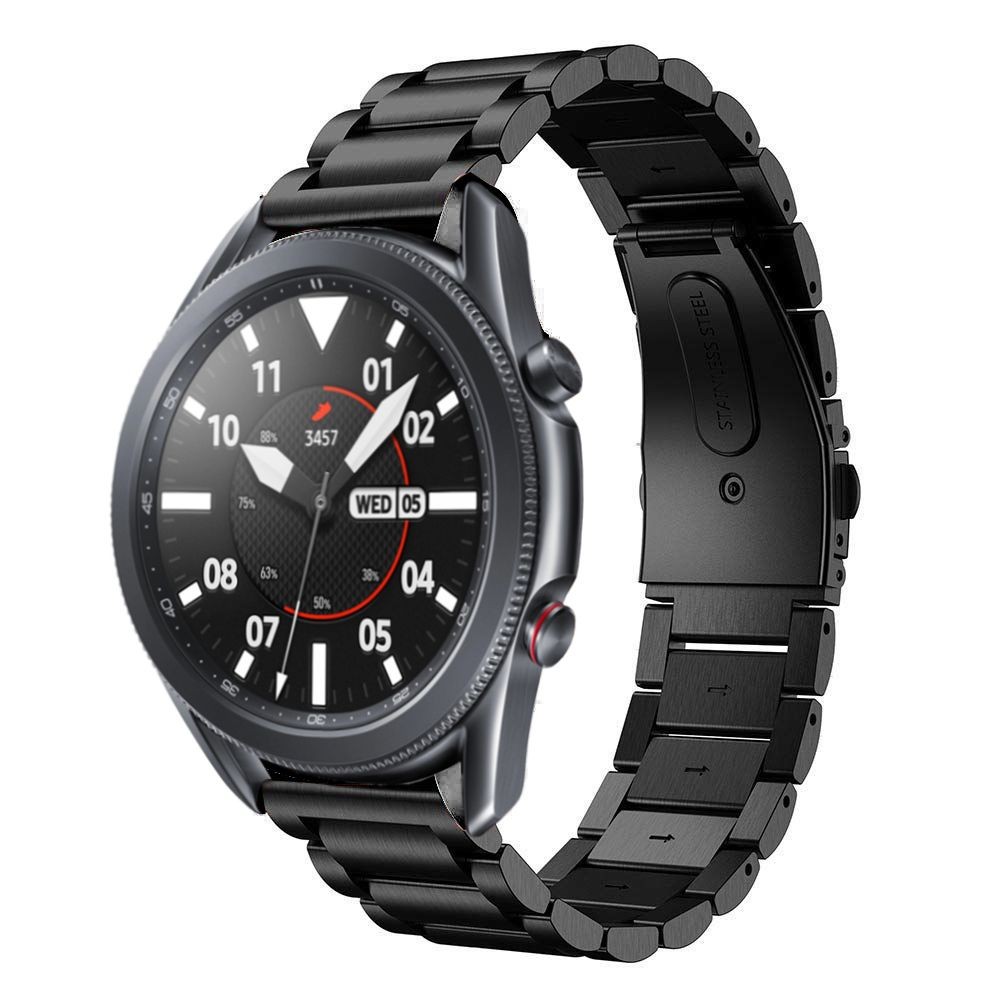 Каишка TECH-PROTECT STAINLESS за SAMSUNG GALAXY WATCH 3 41MM, Черен