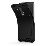 Spigen Rugged Armor удароустойчив силиконов (TPU) калъф за Huawei Mate 20 Lite, Black