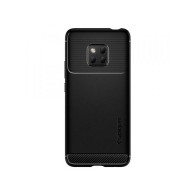 Spigen Rugged Armor удароустойчив силиконов (TPU) калъф за Huawei Mate 20 Pro, Black