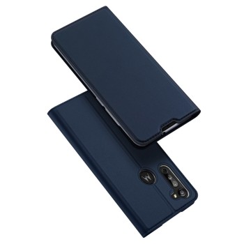 Калъф DUX DUCIS Skin Pro Bookcase type case for Motorola Moto G8 blue