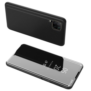 Калъф Clear View за Huawei P40 Lite / Nova 7i / Nova 6 SE black