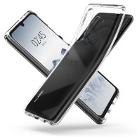 Spigen Liquid Crystal тънък силиконов (TPU) калъф за Huawei P30, Crystal Clear