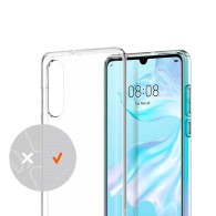 Spigen Liquid Crystal тънък силиконов (TPU) калъф за Huawei P30, Crystal Clear