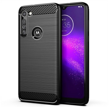 Калъф Flexible Carbon за Motorola Moto G8 Power black