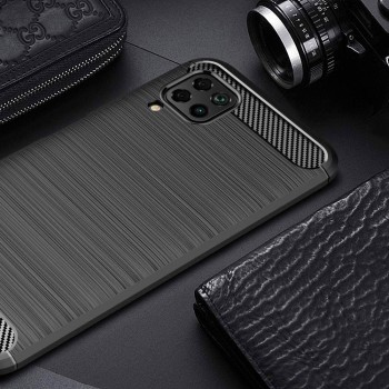 Калъф Flexible Carbon за Huawei P40 Lite / Nova 7i / Nova 6 SE black