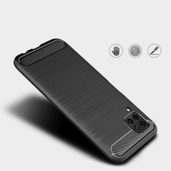 Калъф Flexible Carbon за Huawei P40 Lite / Nova 7i / Nova 6 SE black
