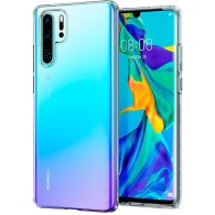 Spigen Liquid Crystal тънък силиконов (TPU) калъф за Huawei P30 Pro, Crystal Clear
