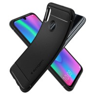 Spigen Rugged Armor удароустойчив силиконов (TPU) калъф за Huawei P Smart (2019), Black