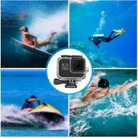 Калъф TECH-PROTECT WATERPROOFCASE GOPRO HERO 8, Прозрачен