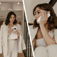 Калъф SPIGEN CYRILL COLOR BRICK за iPhone 13 Pro Max, Cream