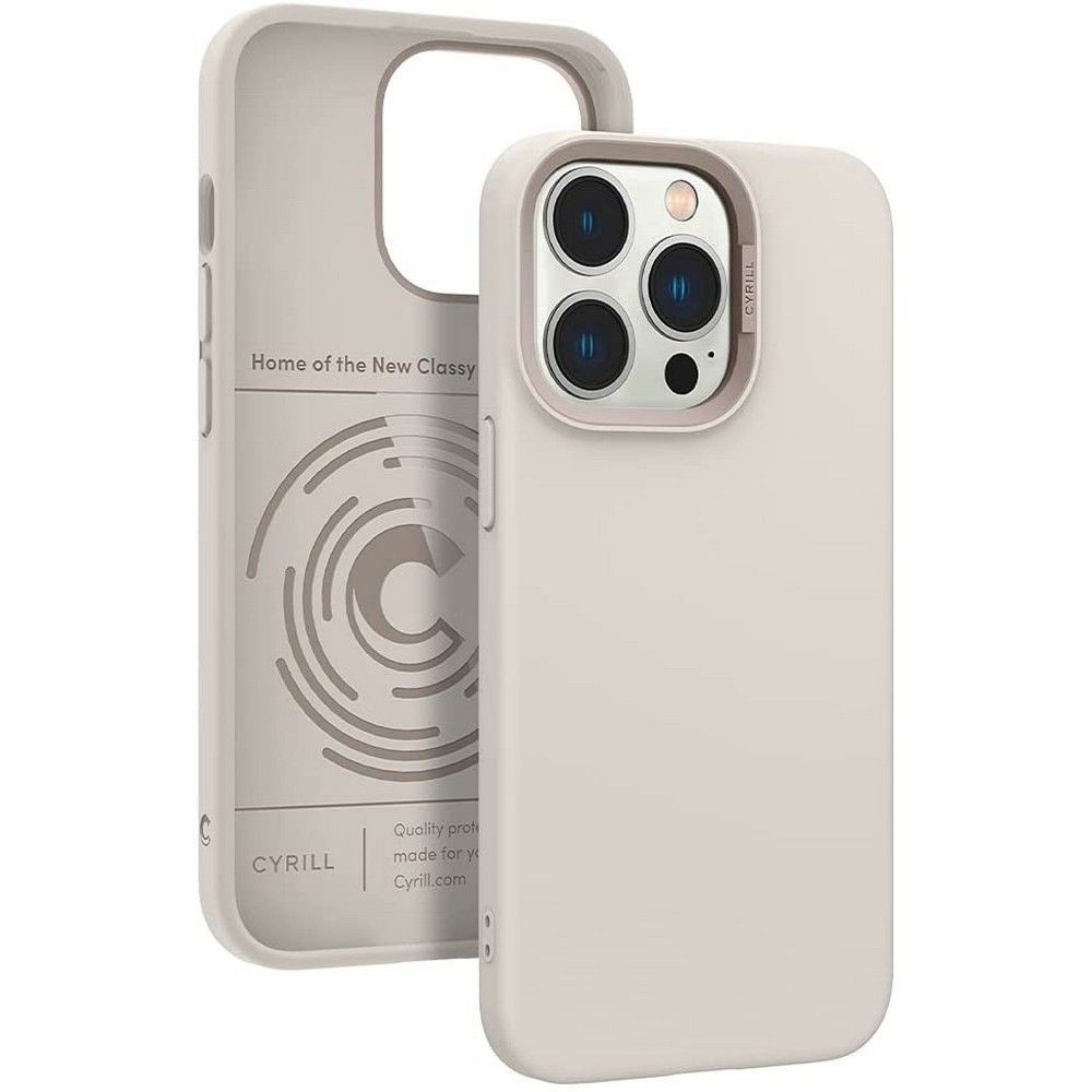Калъф SPIGEN CYRILL COLOR BRICK за iPhone 13 Pro Max, Cream