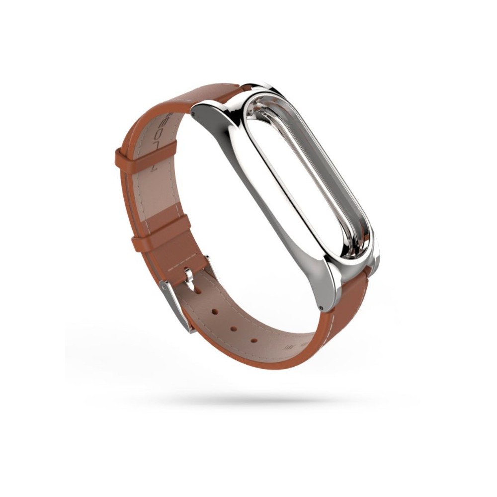 Каишка TECH-PROTECT HERMS за XIAOMI MI BAND 3/4, Кафяв