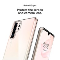 Spigen Ultra Hybrid хибриден кейс с най-висока степен на защита за Huawei P30 Pro, Crystal Clear