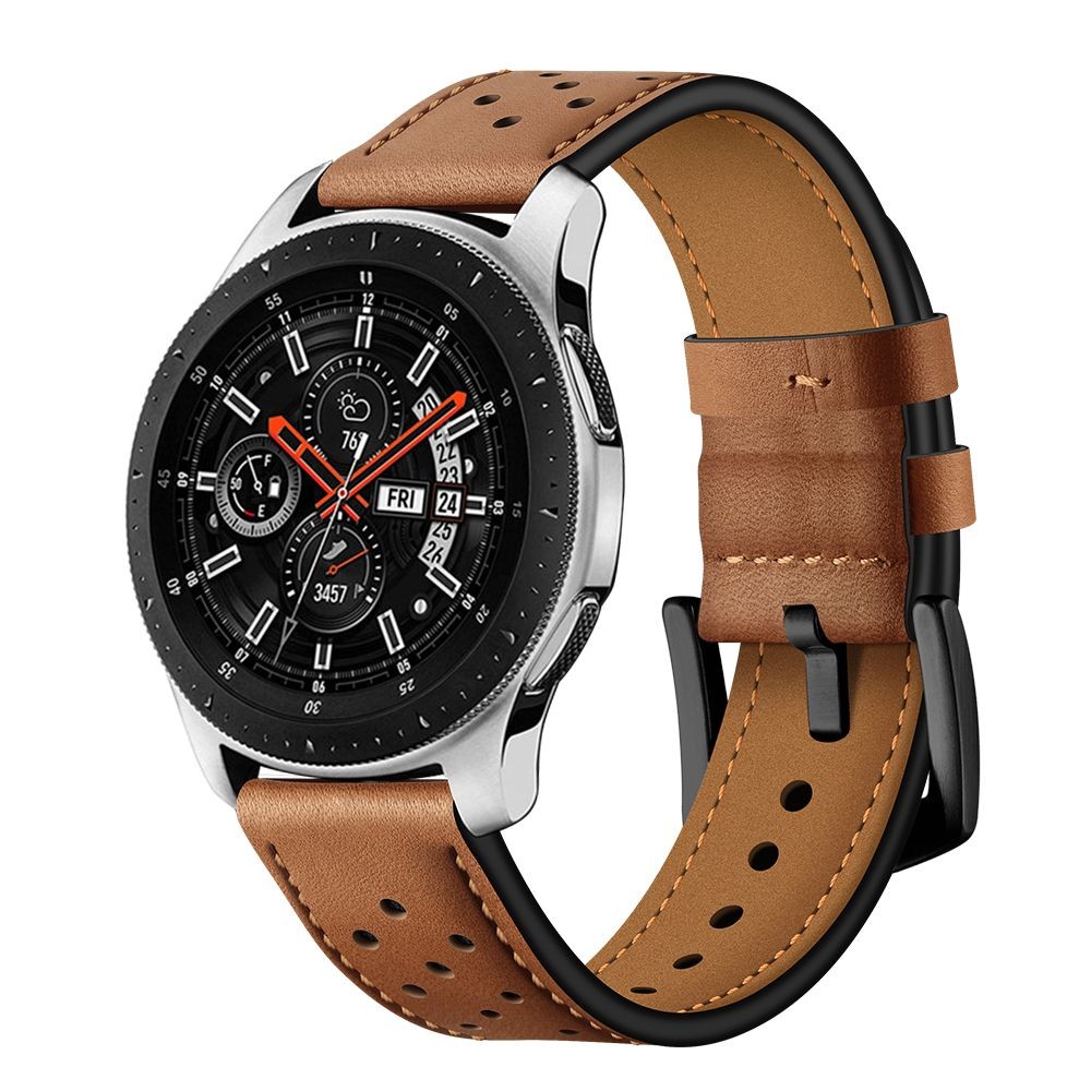 Каишка TECH-PROTECT LEATHER за SAMSUNG GALAXY WATCH 46MM, Кафяв