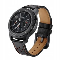 Каишка TECH-PROTECT LEATHER за SAMSUNG GEAR S3, Черен