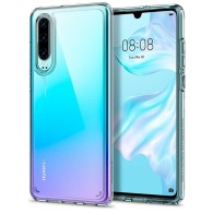 Spigen Ultra Hybrid хибриден кейс с най-висока степен на защита за Huawei P30, Crystal Clear